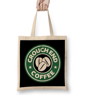 Crouch End Coffee Bez Çanta Uzun Saplı