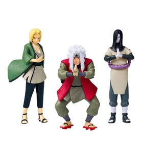 Naruto 3'lü Koleksiyon Figür Seti Model 2