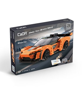 C51075W Cada Blaze Car Blok Seti 295 Parça-Vagon Life