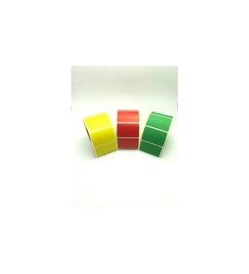 RENKLİ TERMAL BARKOD ETİKETİ 40X60 1.000´Lİ (KIRMIZI)