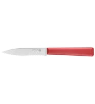 Opinel Essentiels Tırtıklı Soyma Bıçağı KIRMIZI