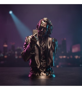 Riva Self Joker Karakter Biblo - 3D Yazıcı Tasarımı Özel Seri Sinema Figürü (Bronz)
