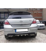 Opel Astra H Difüzör Arka Tampon Çift Egzoz Çıkışlı