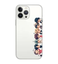 Iphone 12 Pro Uyumlu Bts Tüm Karakterler Tasarımlı Şeffaf Telefon Kılıfı