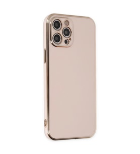 Apple İphone 12 Pro Kılıf Volet Silikon - Pembe