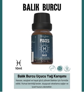 Balık Burcu - Pisces, Uçucu Yağ Karışımı, 10ml