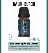 Balık Burcu - Pisces, Uçucu Yağ Karışımı, 10ml