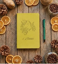 Kişiye Özel Unicorn Defter Doğum Günü Hediyesi (Yeşil)