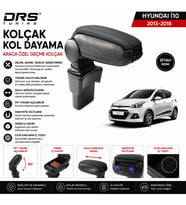 Hyundai İ10 2013 - 2018 Kolçak Kol Dayama Siyah