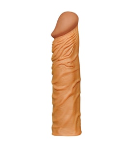 OdinsShop Nature Extender 5 cm Dolgulu Premium Melez Silikon Penis Kılıfı