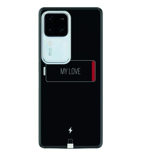 Vivo V30 Kılıf Desenli Silikon My Love 1402