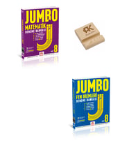 Model Eğitim LGS 8. Sınıf JUMBO Matematik ve Fen Bilimleri Deneme Bankası + Telefon Standı