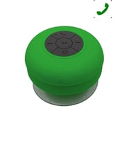 TT Su Geçirmez Banyoda Kullanılabilen Vakumlu Bluetooth Hoparlör (Yeşil)