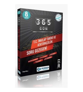 Gezegen Yayınları 8. Sınıf İnkılap Tarihi 365 Gün Soru Gezegeni