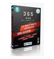 Gezegen Yayınları 8. Sınıf İnkılap Tarihi 365 Gün Soru Gezegeni