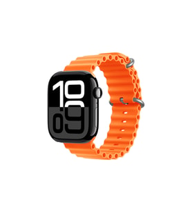 Apple Watch 44mm Uyumlu Kordon Ocean Silikon Yumuşak Esnek Metal Tokalı Zore KRD-75 Kayış
