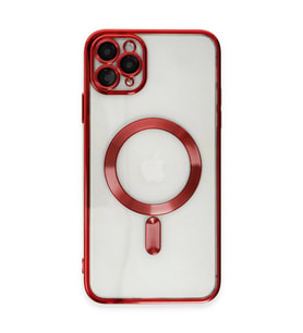 İphone 11 Kılıf Kross Magneticsafe Kapak - Kırmızı