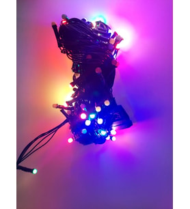 Lighting X 10m Indoor Outdoor LED Dekoratif Işık Elektrikli 1 Adet