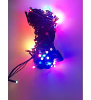 Lighting X 10m Indoor Outdoor LED Dekoratif Işık Elektrikli 1 Adet