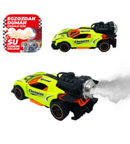 Spray Fonksiyonlu Pilli Metal Çek Bırak Araba Sesli Işıklı Yeşil