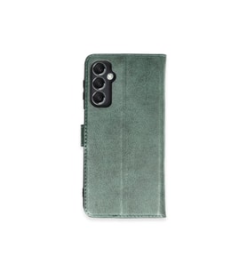 Galaxy M34 5G Kılıf Trend S Plus Kapaklı Kılıf - Yeşil