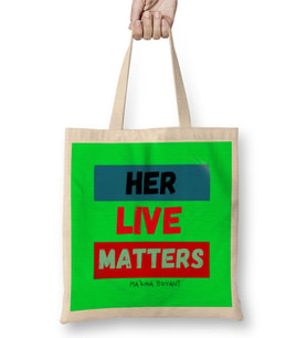 Her Life Matters Ma’Khia Bryant Bez Çanta Uzun Saplı