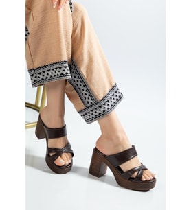 Suins Aksy Model Platform Topuklu Terlik