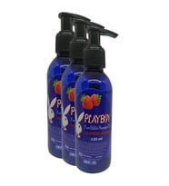 Playboy Strawberry Flavored Pure Edible Massage Oil 120ml Çilek Aromalı Masaj Yağı 3 Adet