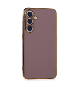 Samsung Galaxy S24 Plus Kılıf Volet Silikon - Mor