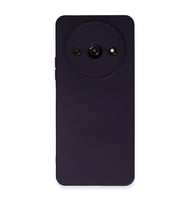 Xiaomi Redmi A3 4G Kılıf Nano içi Kadife Silikon - Mor