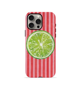 iPhone 15 Pro Max Vorian Çift Katmanlı MagSafe Kılıf Lime Slice Pop