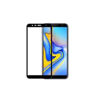 Samsung Galaxy J4 Plus Davin 5D Cam Ekran Koruyucu Siyah
