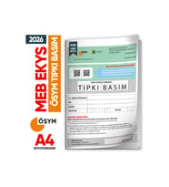 2026 MEB-EKYS(MEB-AGS Uyumlu)ÖSYM Çıkmış Soru Tıpkı Basım Deneme Sınavı Türkiye Geneli Soru Fasikülü