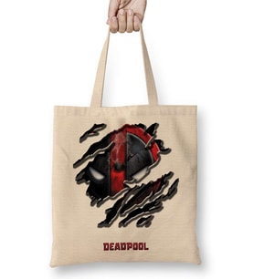 Deadpool 02 Bez Çanta Uzun Saplı