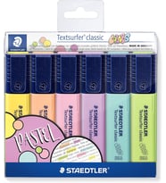 Staedtler 364 Cwp6 Textsurfer Classic Pastel Fosforlu Kalem 6'Lı Blister (Standart)