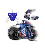 1:10 Uzaktan Kumandalı RC Drift Akrobasi Motorsikleti - 360 Derece Dönüş - Işıklı - 2.4 GHz