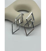 Vip Silver Tasarım Küpe - 25-vip249