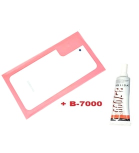 Samsung Galaxy S22 PLUS Arka Pil Batarya Kapağı (CAM+B-7000) BEYAZ