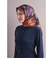 % 100 Saf Twill İpek Eşarp ASM03-01