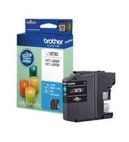 Tonersepeti Brother LC673C Mavi Orjinal Kartuş