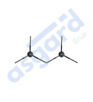 Roidmi Eve - Eve Plus Uyumlu 2 Yan Fırça PKT-iasgf0000675
