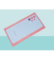 Tkgz - Samsung Galaxy A23 Arka Kapak Batarya Kapağı - MAVİ
