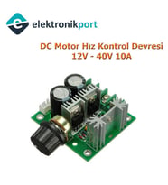 DC Motor Hız Kontrol Devresi Dimmer 12V-40V 10A 400W PWM Mosfet