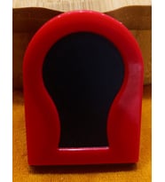 Monalisa Home Kırmızı Lüks Mini Saç Tebeşiri