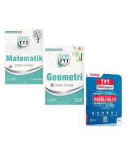 Palme TYT Matematik Geometri ve Sınav Yayınları Problemler Soru Bankası Seti 3 Kitap