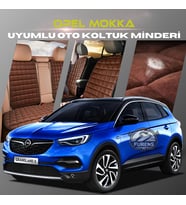 Opel Mokka Kahverengi Renk Tay Tüyü Cepli & Terletmez Sırtlı Oto Koltuk Minder Seti - Koltuk Koruma Kılıfı (ÖN & ARKA TAM SET)