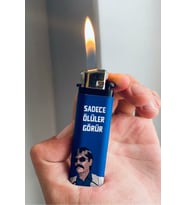 Ölüler Görür Full Kaplamalı Gazlı Hediyelik Çakmak, Şık ve Kaliteli Tasarım