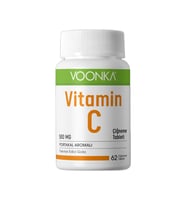 Voonka Vitamin-C Portakal Aromalı Takviye Edici Gıda 62 Tablet