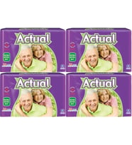 Actual Yetişkin Bezi Bel Bantlı XL - Ekstra Büyük - Extra Large 120 Adet (4PK*30)