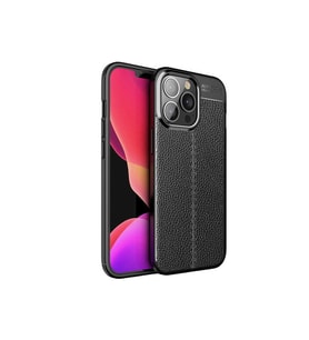 Apple iPhone 13 Pro Max Uyumlu Kılıf Zore Niss Silikon Kapak (Siyah)